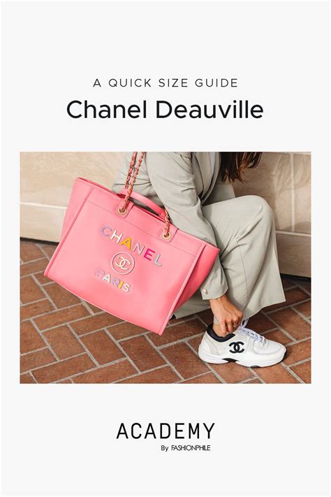 A Chanel Deauville Size Guide 